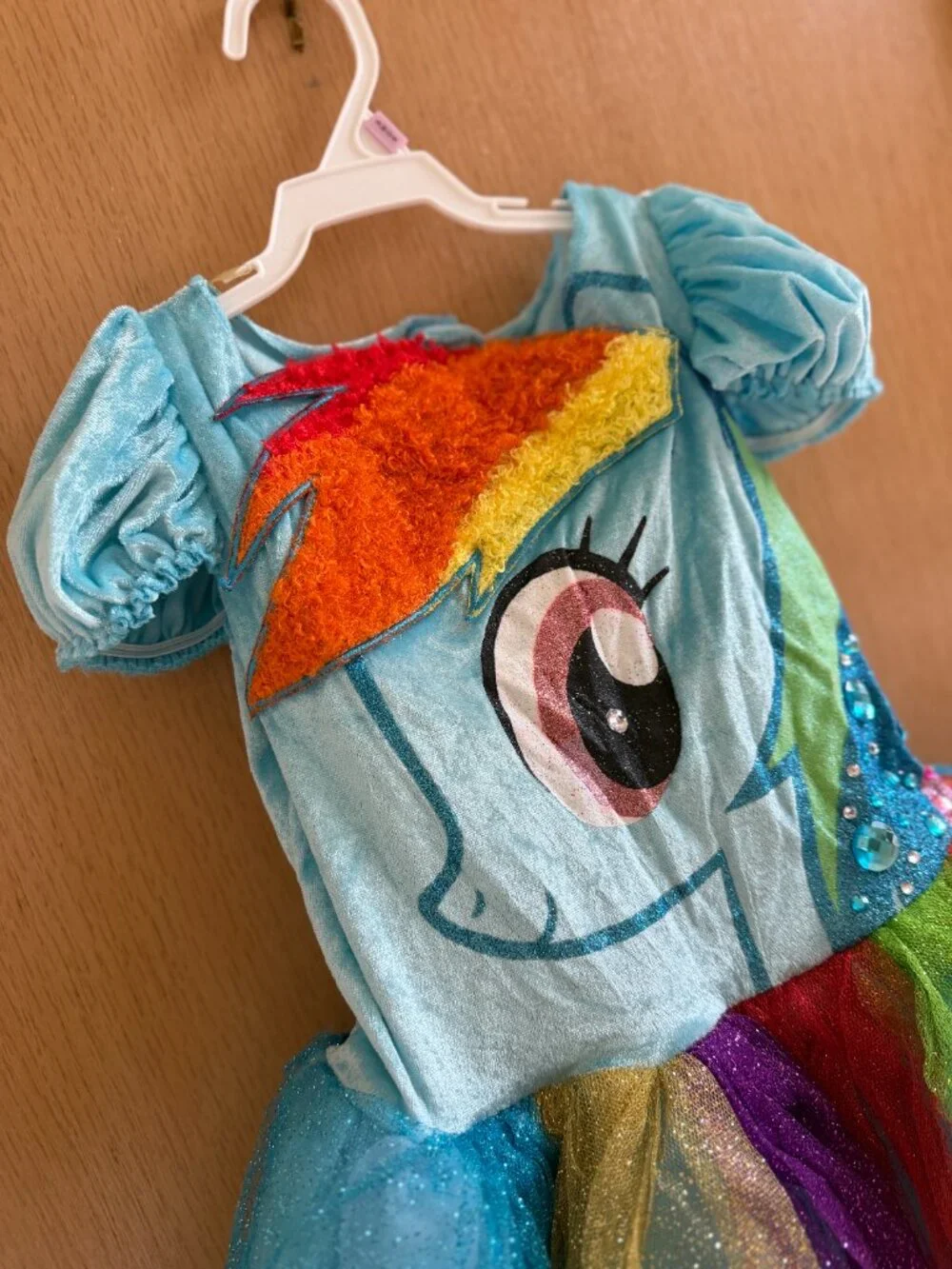 My Little Pony Rainbow Dash Costume Dress Girls 4-6
